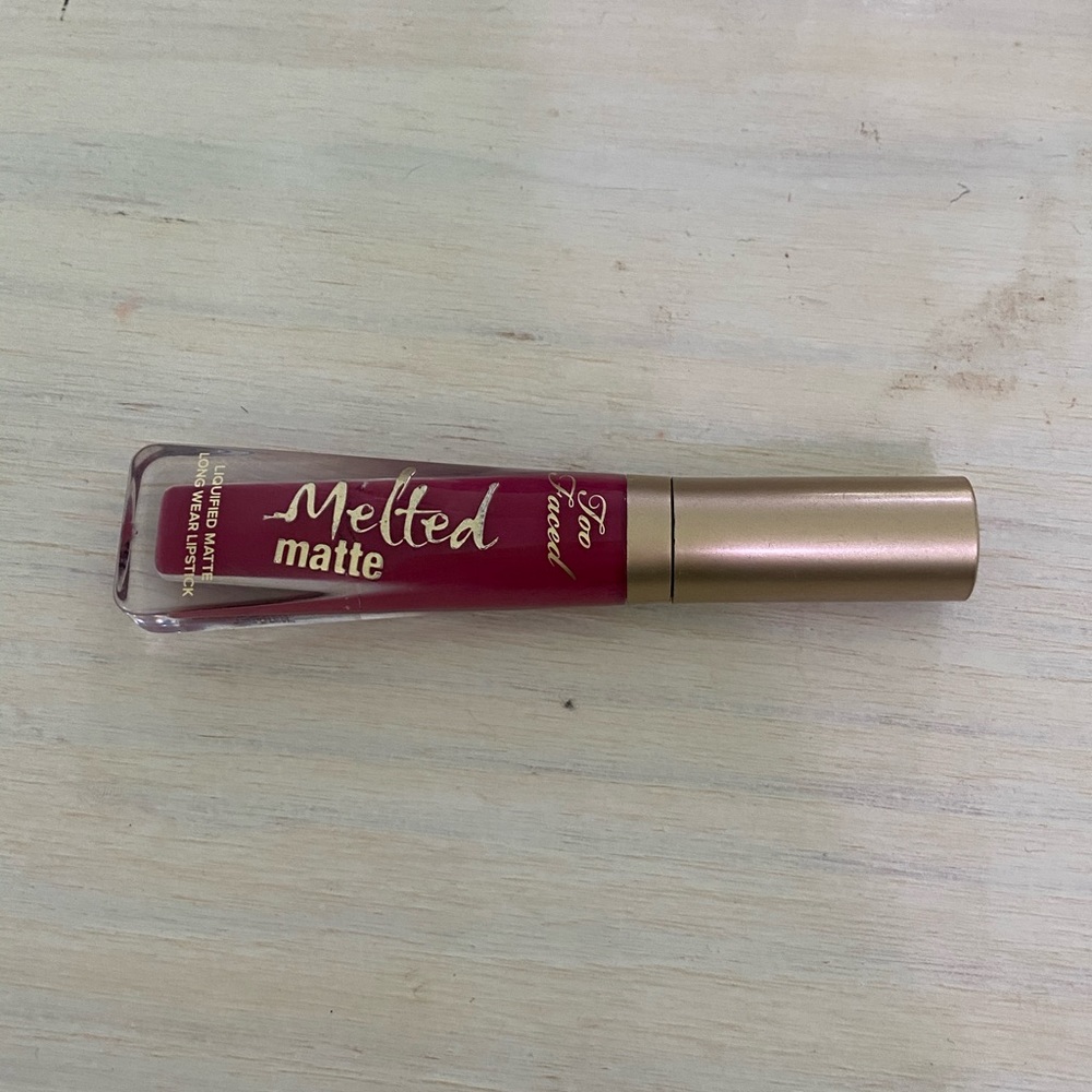 3/$15 Too Faced Melted Matte Lipstick
